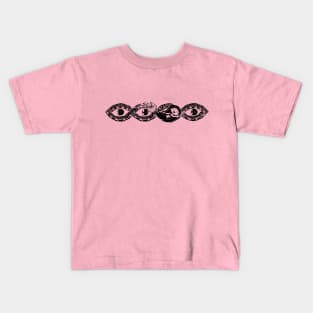 Tiki Style Mermaid Kids T-Shirt